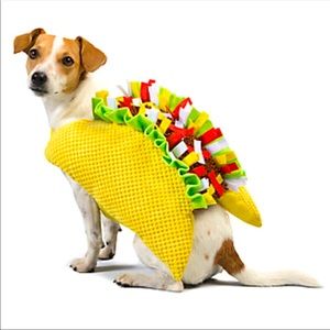 🎉 HP 🎉 TACO 🌮 Dog PET Costume BOOTIQUE Size XXL Halloween 🎃